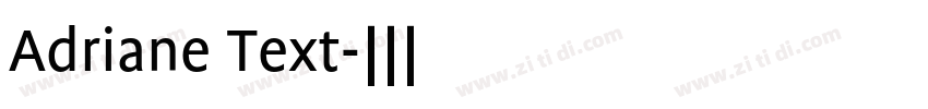 Adriane Text字体转换